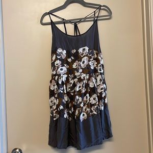 Free people fp intimate strappy back mini dress size medium never worn